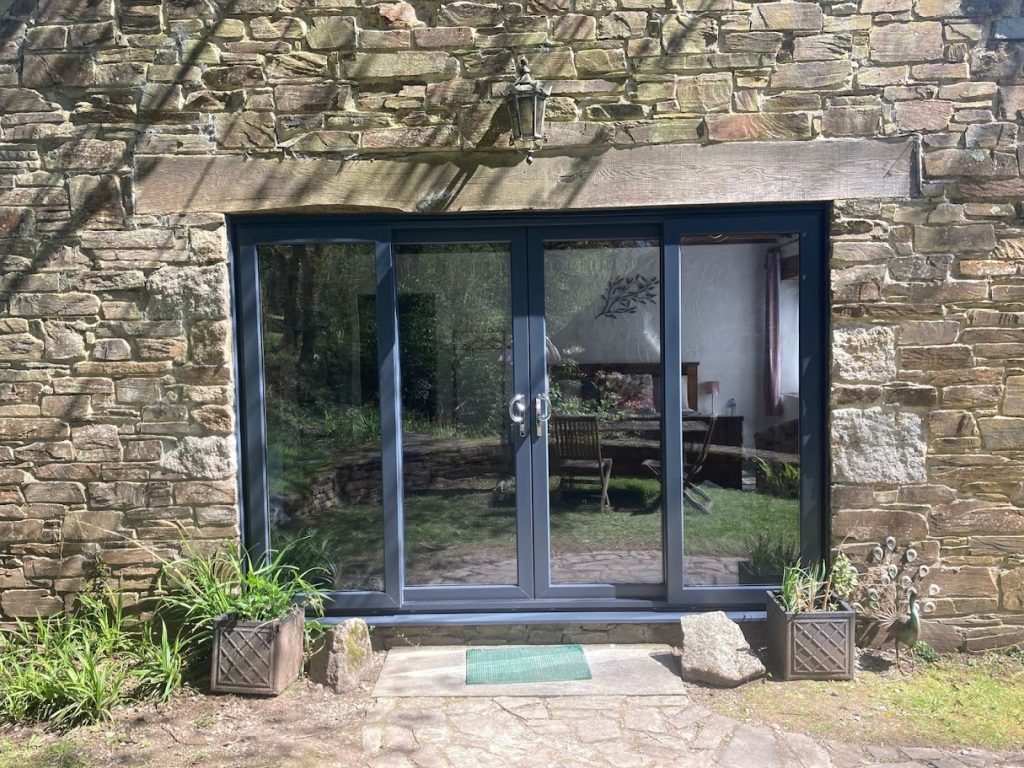 Anthracite Grey patio doors